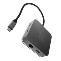 Green Cell AK61 USB-C HUB 6-Port 3xUSB 3.0; USB-C; HDMI; Gigabit LAN