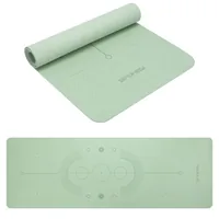 SPOKEY Yogamatte Mandala 0.4 cm, grün - Breite: 61 cm - Nachhaltigkeit: Nicht angegeben - Länge: 160 cm - Sportart: Fitness - Farbe: Grün - Dicke: 0.4 cm