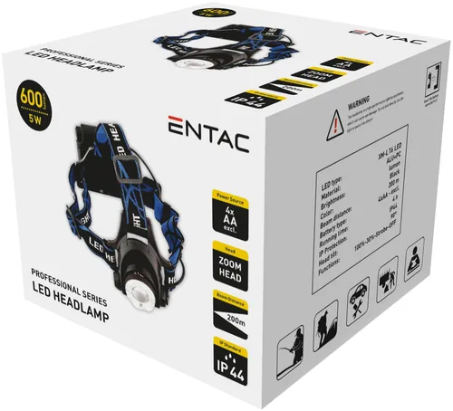 Entac Strinlampe Zoom 5W Alu