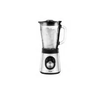 Trisa Standmixer Royal Crush Silber/Schwarz - Motorleistung: 800 W - Funktionen: Zerkleinern - Smoothies - Ice Crush - Fassungsvermögen Saftbehälter: 1.5 l - Detailfarbe: Silber - Schwarz