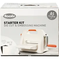 Creativ Company Stanz- und Prägemaschine A5 Starterkit ,  Blatt - Motiv: Ohne Motiv - Betriebsart: Manuell - Produkttyp: Stanz- und Prägemaschine