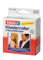 tesa Kleiderroller Nachfüllpackung 2 Stück - Material: Kunststoff