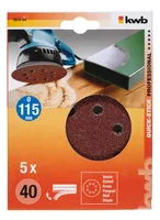 kwb 491804 sander accessory 5 pc(s) Sanding disc