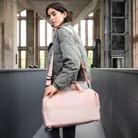 Reisenthel Duffle Bag allrounder M duffel Mix Blush - Breite: 45 cm - Höhe: 33 cm - Tiefe: 30 cm - Volumen: 23 l - Farbe: Rosa - Material: Recycled Polyester