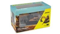 Amewi Mini Bagger 1:64 RTR - Detailfarbe: Gelb - Altersempfehlung ab: 6 Jahren - Benötigt zur Fertigstellung: Kein weiteres Zubehör nötig - Kapazität Wattstunden: 0.74 Wh - Modelltyp: Baumaschine