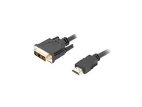LANBERG HDMIM->DVI-DM181 Kabel 1,8m 60Hz Single sw
