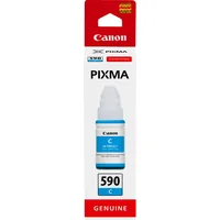 Canon Tinte GI-590C Cyan - Druckleistung Seiten: 7000 × - Toner/Tinte Farbe: Cyan - Originalprodukt: Ja - Rainbow Kit: Nein