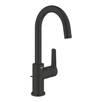 GROHE Küchenarmatur Start Mattschwarz - Material: Metall - Montage: Einlochmontage - Anschlussmass: 3/8 - Ausziehbare Brause: Nein - Anzahl Strahlarten: 1 - Farbe: Schwarz