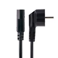 COMPUTER POWER CORD - 3FT (1M) EU SCHUKO TO C13 18AWG