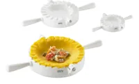 GEFU Ravioli- und Teigtaschenformer Verona 3-teilig - Materialtyp: Kunststoff - Material: Kunststoff - Set: Ja - Detailfarbe: Weiss - Form: Sonderform