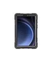 4smarts Tablet Back Cover Rugged GRIP Galaxy Tab A9 - Kompatible Hersteller: Samsung - Bildschirmdiagonale: 8.7  - Tablet Kompatibilität: Galaxy Tab A9 - Material: Polycarbonat (PC) - Thermoplastisches Polyurethan (TPU) - Eigenschaften: Keine Eigenschaft 