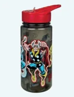 Scooli Trinkflasche Aero Avengers 500 ml - Material: Kunststoff - Nachhaltigkeit: BPA-Frei - Spülmaschinenfest: Ja - Farbe: Braun - Rot - Für Kinder: Ja - Verschlusstyp: Schraubverschluss