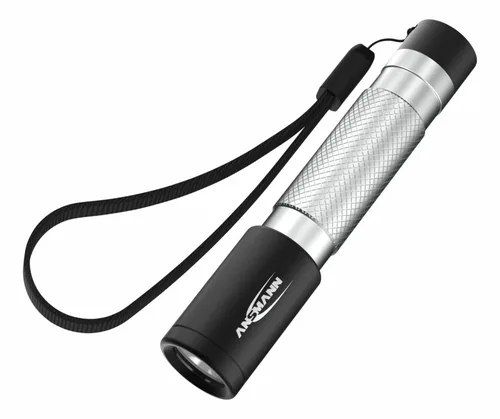 Ansmann Taschenlampe Daily Use 50B - Einsatzbereich: Reisen - Outdoor & Camping - Wandern - Betriebsart: Batteriebetrieb - Leuchtmittel: LED - Wasserfest: Ja - Leuchtweite: 36 m - Max. Laufzeit: 16.5 h