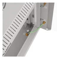 LANBERG 10"" 4U 300x300 Wandgehäuse Glastür FlatPack gr