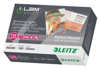 Leitz iLAM Glossy 60 x 90mm Laminating Pouches, 125 microns, Pack of 100