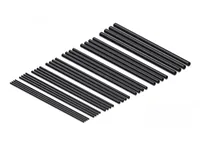 DeLOCK Heat Shrink Tube Set 100 mm 28 pieces black