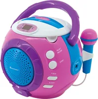 Soundmaster KCD1600 Pink Portable CD player