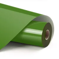 LOKLIK Plotterfolie Basic 30.5 x 180 cm, 1 Stück, Grasgrün - Geeignet für Drucker: Nein - Detailfarbe: Grasgrün - Aussenanwendung: Ja - Selbstklebend: Nein - Aufbügelbar: Ja - Folientyp: Aufbügelfolie Flex - Vinylfolie