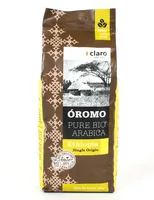 Claro Kaffeebohnen Oromo 500 g - Entkoffeiniert: Nein - Produktionsland: Äthiopien - Packungsgrösse: 500 g - Geschmacksrichtung: Keine - Getränkeart: Café Crème - Kaffeeart: Kaffeebohnen