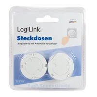 Logilink Steckdosen Kinderschutz mit Automatikverschluss