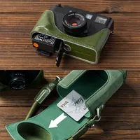 Smallrig Leather Case Kit für X half Grün - Tragemöglichkeit: Handgriff - Detailfarbe: Grün - Zusatzfächer: Nein - Bauform Kamera: Kompakt - Kamerataschenart: Kamerahülle