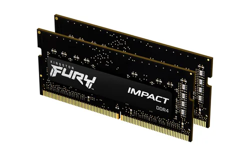 SO-DIMM 16 GB DDR4-3200 (2x 8 GB) Dual-Kit (schwarz, KF432S20IBK2/16, Impact, INTEL XMP)