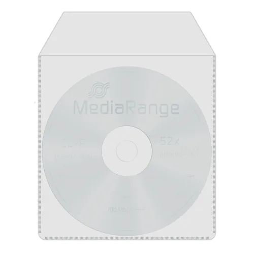 CD/DVD Plastikhüllen (50 Stück, Bulk)