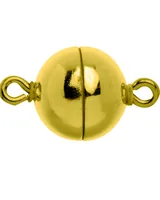 Glorex Verschluss Muggel 10 mm, Gold - Detailfarbe: Gold - Material: Metall - Verpackungseinheit: 1 Stück - Verschlussart Schmuck: Muggel