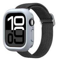 Rhinoshield Displayschutz Bumper Case Apple Watch 10 42 mm Ash Grey - Zubehörtyp: Displayschutz - Kompatible Hersteller: Apple - Kompatible Smartwatches: Apple Watch Series 10 42mm - Farbe: Grau