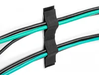 Delock Klettkabelbinder Schwarz 110 mm x 20 mm, 10 Stück - Breite: 20 mm - Länge: 110 mm - Produkttyp: Klett-Kabelhalter - Ausstattung Kabelmanagement: Wiederverwendbar - Haftend - Verpackungseinheit: 10 Stück - Material: Nylon