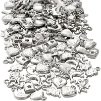 Creativ Company Anhänger 80 g, 200 Stück - Detailfarbe: Silber