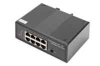 Digitus DN-651113 Netzwerk-Switch Unmanaged Gigabit Ethernet (10/100/1000) Power over Ethernet (PoE) Schwarz