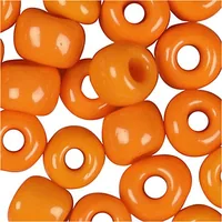 Creativ Company Rocailles-Perlen 8/0 Orange - Packungsgrösse: 1 Stück - Perlenart: Rocailles - Detailfarbe: Orange - Durchmesser: 3 mm