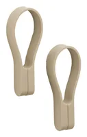 Zone Denmark Handtuchhalter Loop mit Magnet 2 Stück, Camel - Befestigung: Magnet - Farbe: Braun - Material: Silikon