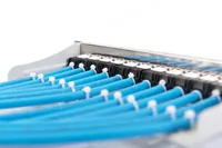 DIGITUS Patchpanel 1HE 10 12-Port Modular grau