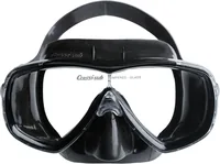 CRESSI Tauchmaske Estrella Black - Detailfarbe: Schwarz - Zielgruppe: Erwachsene - Schuhgrösse (EU): Keine - Material: Polycarbonat (PC) - Glas - Silikon - Produkttyp: Tauchmasken