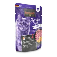 Leonardo Cat Food Nassfutter Senior Kalb Pur, 85 g - Tierbedürfnis: Haut & Fell - Geschmacksrichtung: Kalb - Zertifikate: Keine Zertifizierung - Fleischsorte: Kalb - Packungsgrösse: 85 g - Futtereigenschaft: Getreidefrei - Ohne Zuckerzusatz