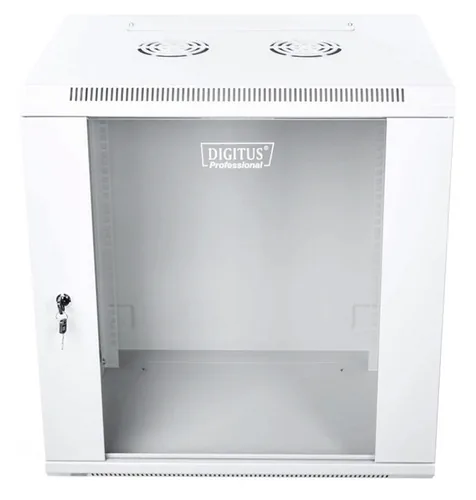 Digitus DN-W19 12U/450 rack cabinet Wall mounted rack Grey