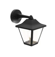 Philips Wandleuchte Juli, E27, 25W, IP44 - Smart Home: Nicht kompatibel - Dimmbar: nicht dimmbar - Anwendungsbereich: Outdoor - Betriebsart: Netzbetrieb - Zusätzliche Ausstattung: Keine - Lampensockel: E27