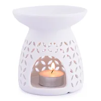 Pajoma Duftlampe Porcelain Blossom 11 x 12 cm - Eigenschaften: Keine Eigenschaft - Höhe: 12 cm - Durchmesser: 11 cm - Typ: Duftlampe - Duft: Kein - Verpackungseinheit: 1 Stück