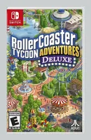 Atari Games RollerCoaster Tycoon Adventures Deluxe [NSW] (D) (Box) - Für Plattform: Switch - Genre: Simulation - Altersfreigabe ab: 3 Jahren - Lieferart Game: Box - Koop lokal: Nein - Multiplayer lokal: Nein