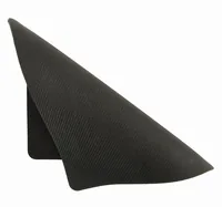 Gembird MP-S-G mouse pad, microguma, black