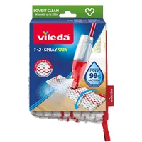 Vileda 164016 mop accessory/supply Mop pad Red, White