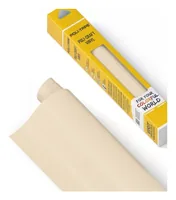 Poli-Tape Vinylfolie Permanent 30.5 x 183 cm, Eierschale matt - Geeignet für Drucker: Nein - Detailfarbe: Beige - Aussenanwendung: Ja - Selbstklebend: Ja - Aufbügelbar: Nein - Folientyp: Vinylfolie