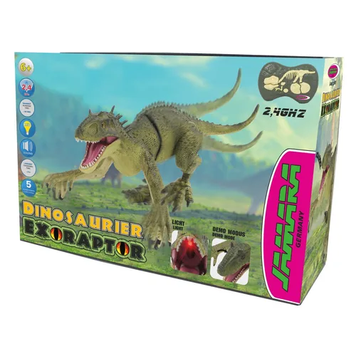 Jamara Dinosaurier Exoraptor Li-ion 3,7V 2,4GHz grün