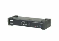 ATEN CS1924M-AT-G Tastatur/Video/Maus (KVM)-Switch Schwarz