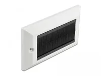 DELOCK Kabelmanagement Abdeckblende 146 x 86 mm