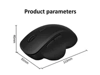 Equip Komfortmaus Wireless Dual Mode 6Btn Rechts schwarz