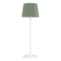 EGLO Leuchten Tischleuchte Leonero Akku H:370 LED-CCT Touch Grün/Weiss - Betriebsart: Akkubetrieb - USB - Lampensockel: LED - Smart Home: Nicht kompatibel - Zusätzliche Ausstattung: Berührungssensor - inkl. Ladekabel - Tragbar - Variable Farbtemperatur - 