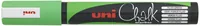 UNI-BALL Chalk Marker 1,8-2,5mm PWE5M F.GREE grün